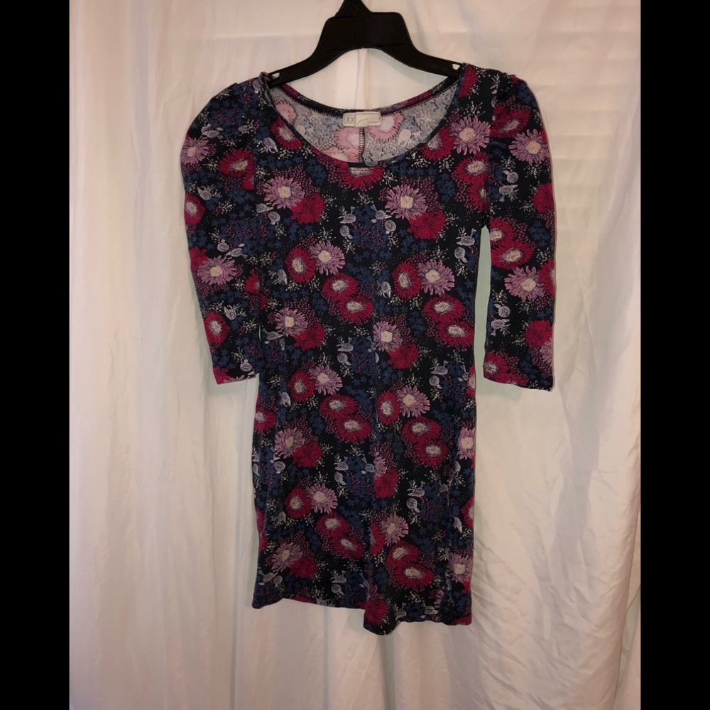 🌪XXI brand small petite floral spandex dress 👗